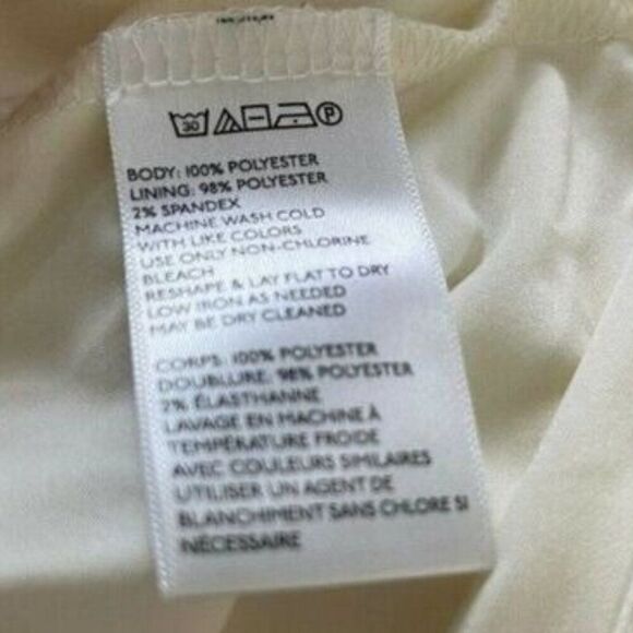 Urban Outfitters Kimchi Blue Lace Mini Dress Tunic Cream Ivory XS - Picture 6 of 6